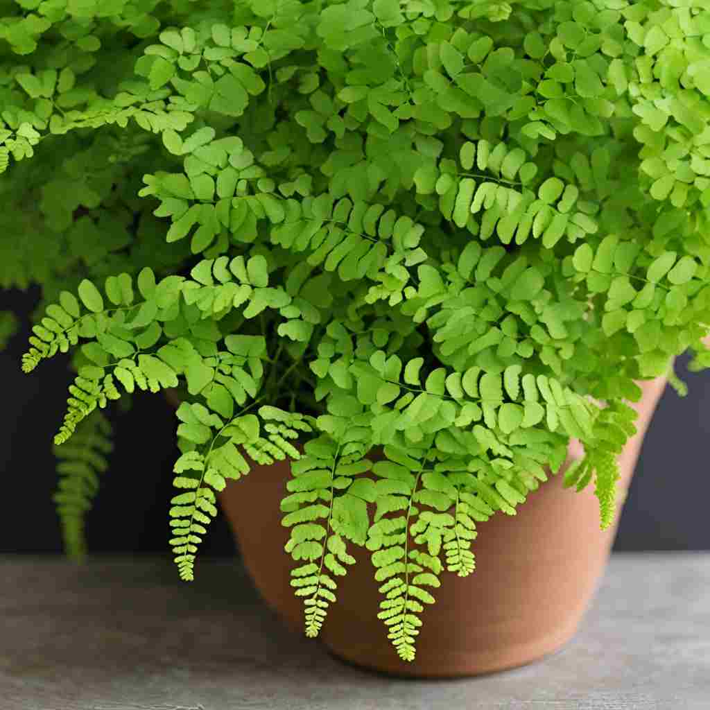 Maidenhair Fern also known as Adiantum plant